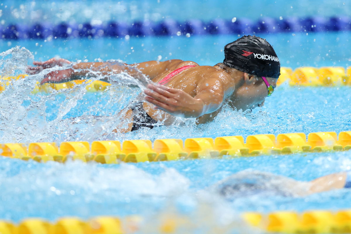 日本游泳名将再次刷新世界纪录